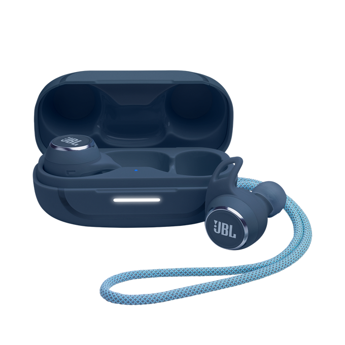 JBL Reflect Aero TWS - Blue - True wireless Noise Cancelling active earbuds - Hero image number null